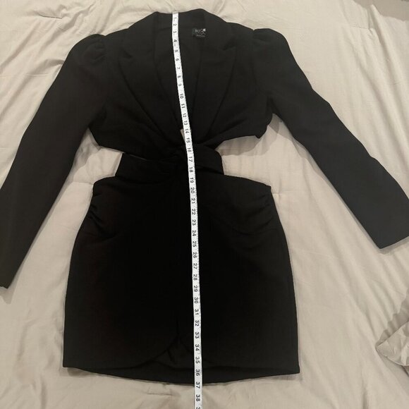 PatBO Cutout Blazer Mini Dress in Black - Picture 15 of 16